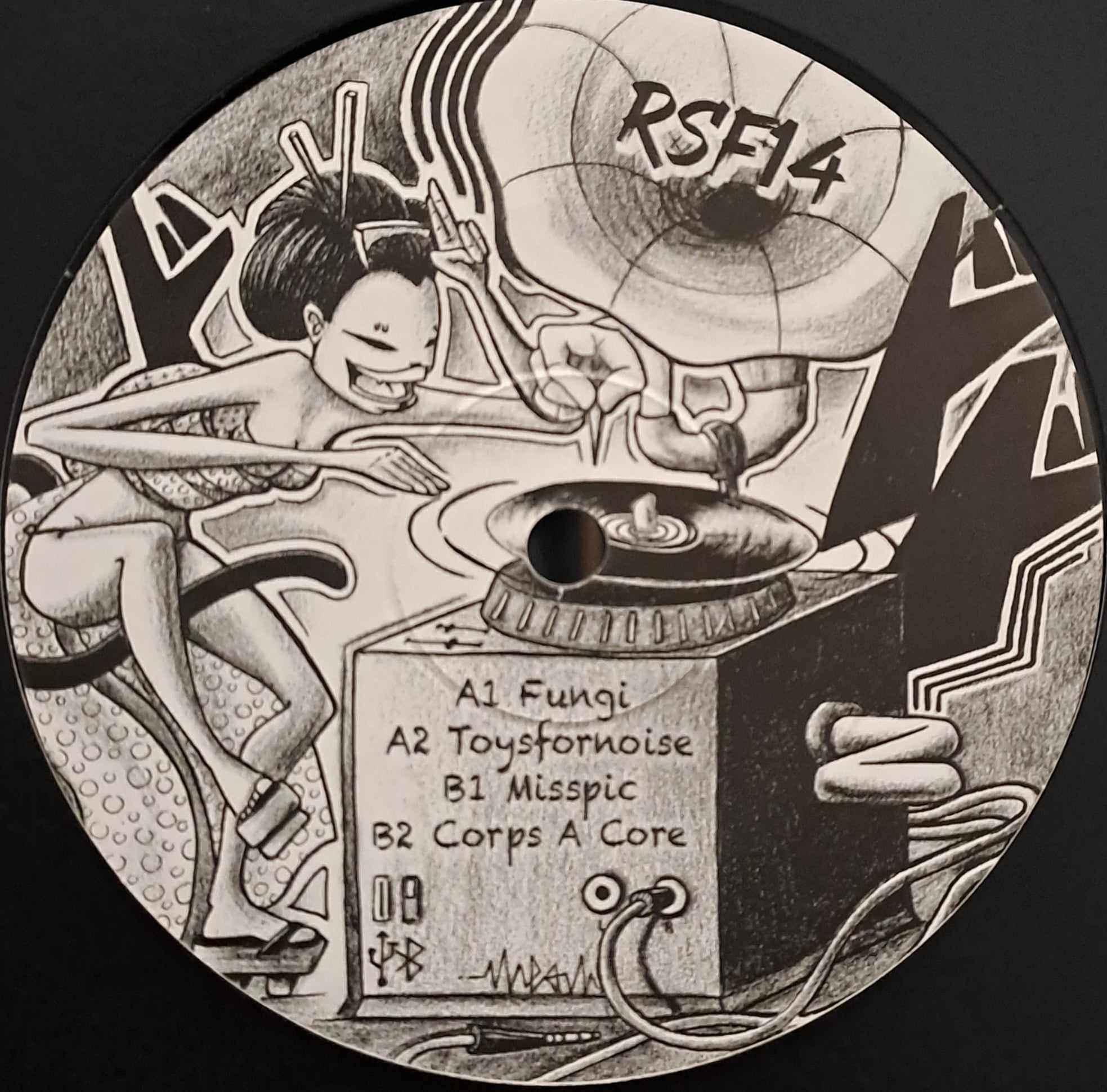RSF 14 - vinyle freetekno